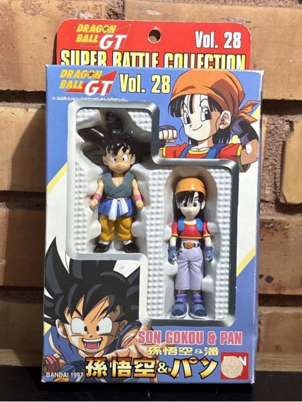 Dragon Ball GT Son Gokou & Pan Vol 28 Super Battle Collection Figure 1996 Sealed